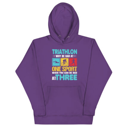 TRIATHLON WHY BE BAD AT ONE SPORT WHEN YOU CAN BE BAD AT THREE
