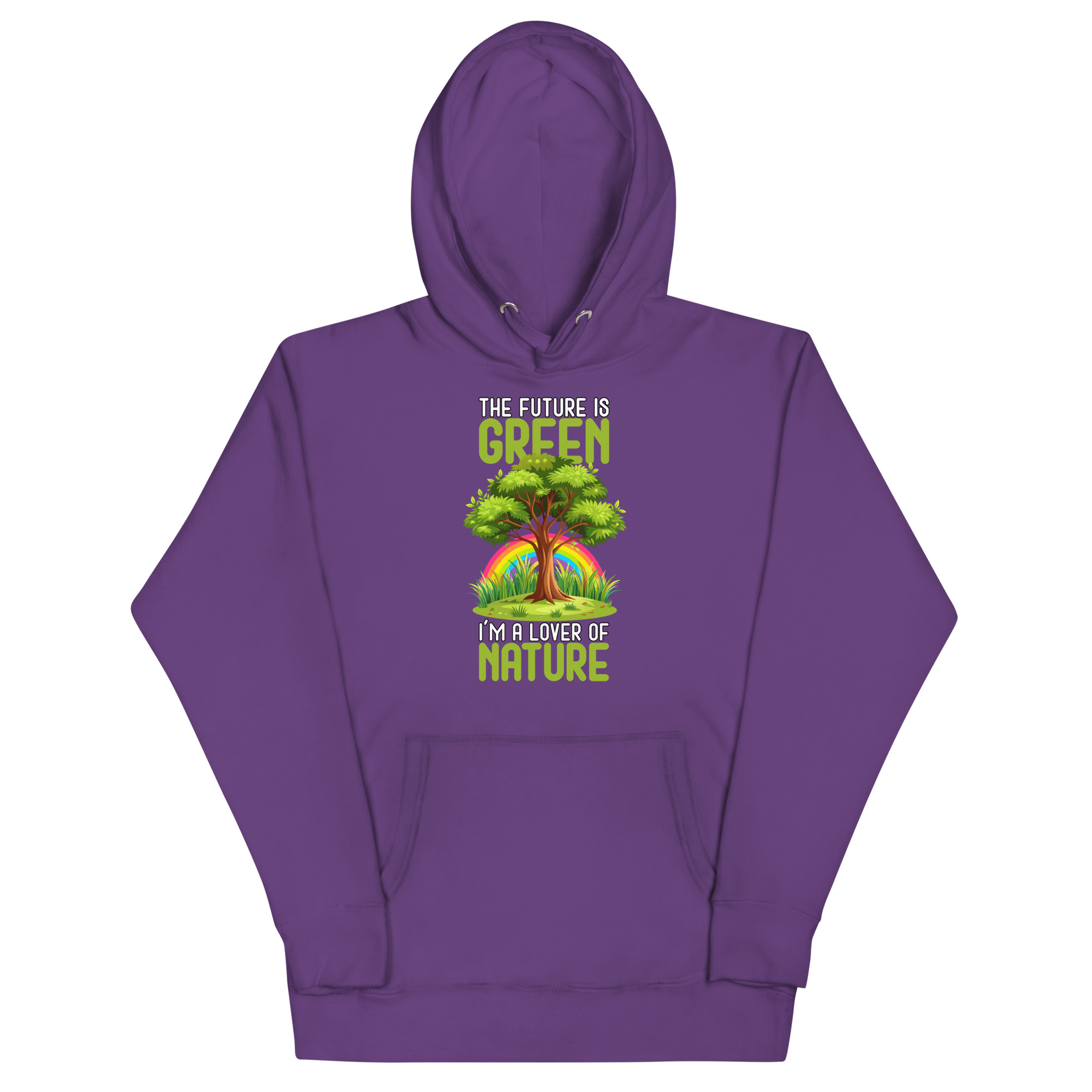 unisex-premium-hoodie-purple-front-67b9c4dcf2702.jpg THE EARTH IS A LOVELY SPACE I’M THERE! - Image 1