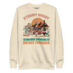 STORMY, WINDY DRIVERS SNORING DRIVES THROUGH - Image 10