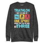 TRIATHLON: WHY BE BAD AT ONE SPORT WHEN YOU CAN BE BAD AT THREE - Image 6