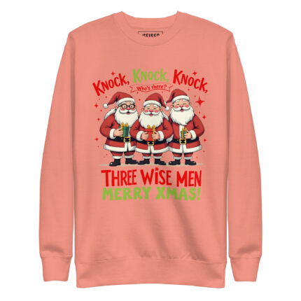 KNOCK, KNOCK, WHO IS THERE? THREE WISE MEN MERRY XMAS