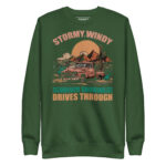 STORMY, WINDY DRIVERS SNORING DRIVES THROUGH - Image 6