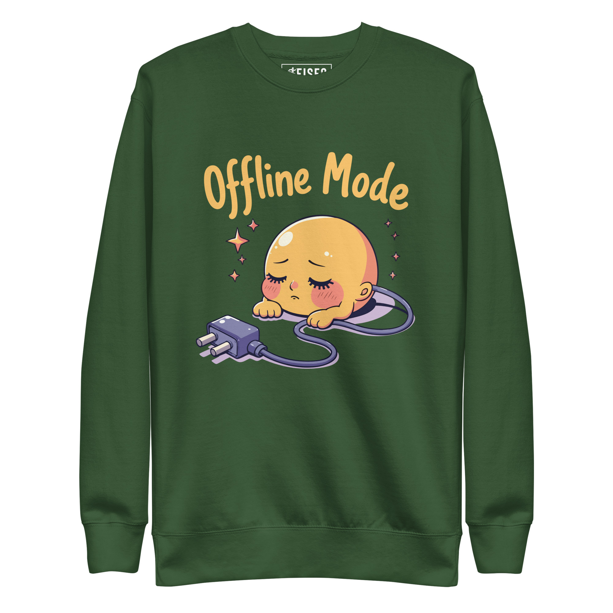 unisex-premium-sweatshirt-forest-green-front-67bd85a7e24ff.jpg OFFLINE MODE - Image 1