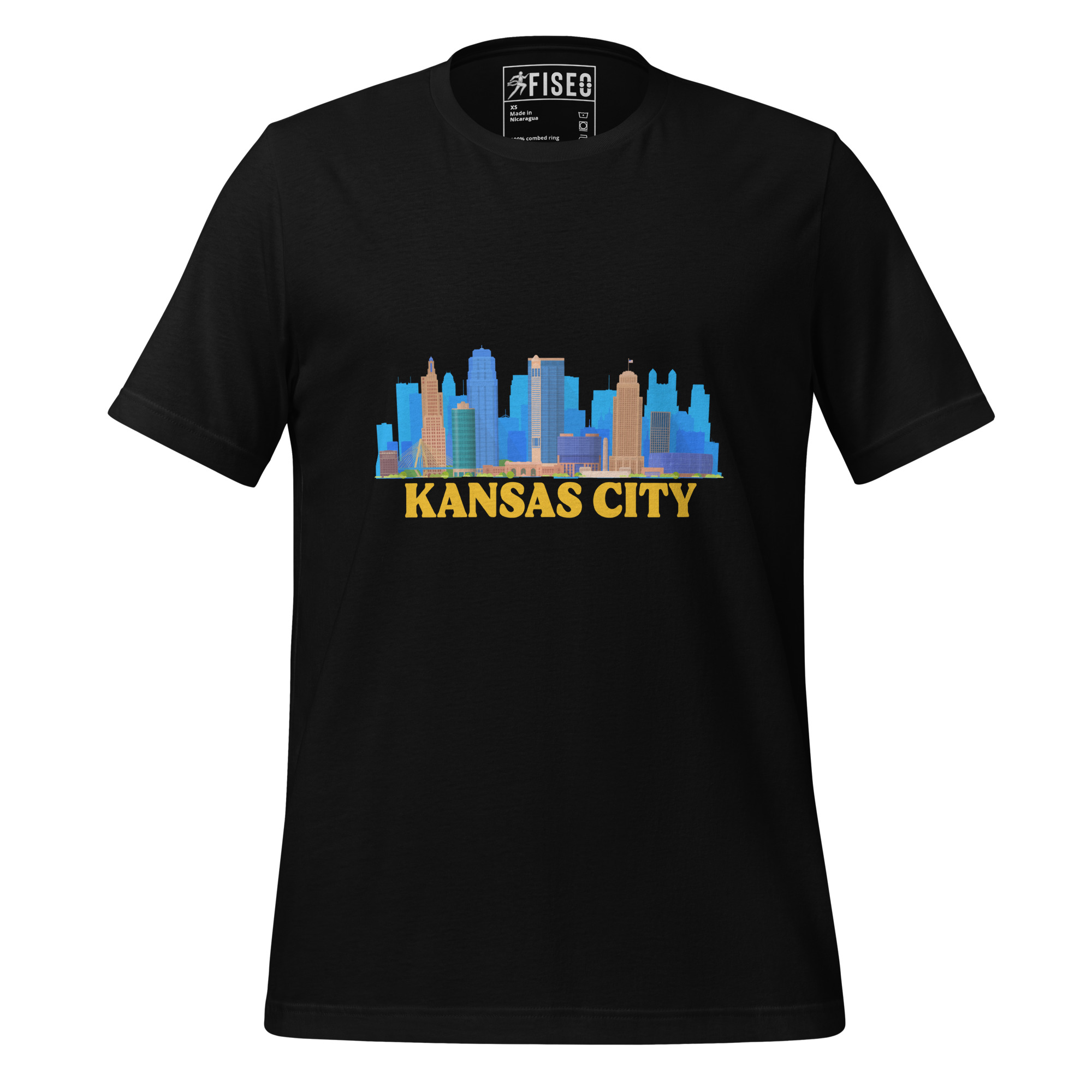 unisex-staple-t-shirt-black-front-67b6cdd7c6442.jpg KANSAS CITY - Image 1