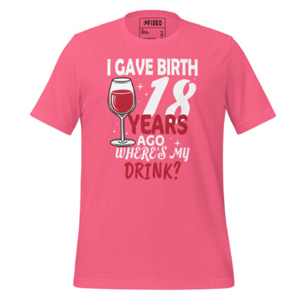 I GAVE BIRTH 18 YEARS AGO WHERE IS MY DRINK?