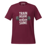 TRAIN INSANE OR REMAIN THE SAME