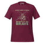 THIS LAND IS FREE BECAUSE OF THE BRAVE - Image 3