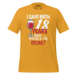 I GAVE BIRTH 18 YEARS AGO WHERE IS MY DRINK? - Image 9
