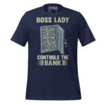 BOSS LADY CONTROLS THE BANK