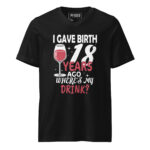 I GAVE BIRTH 18 YEARS AGO WHERE IS MY DRINK
