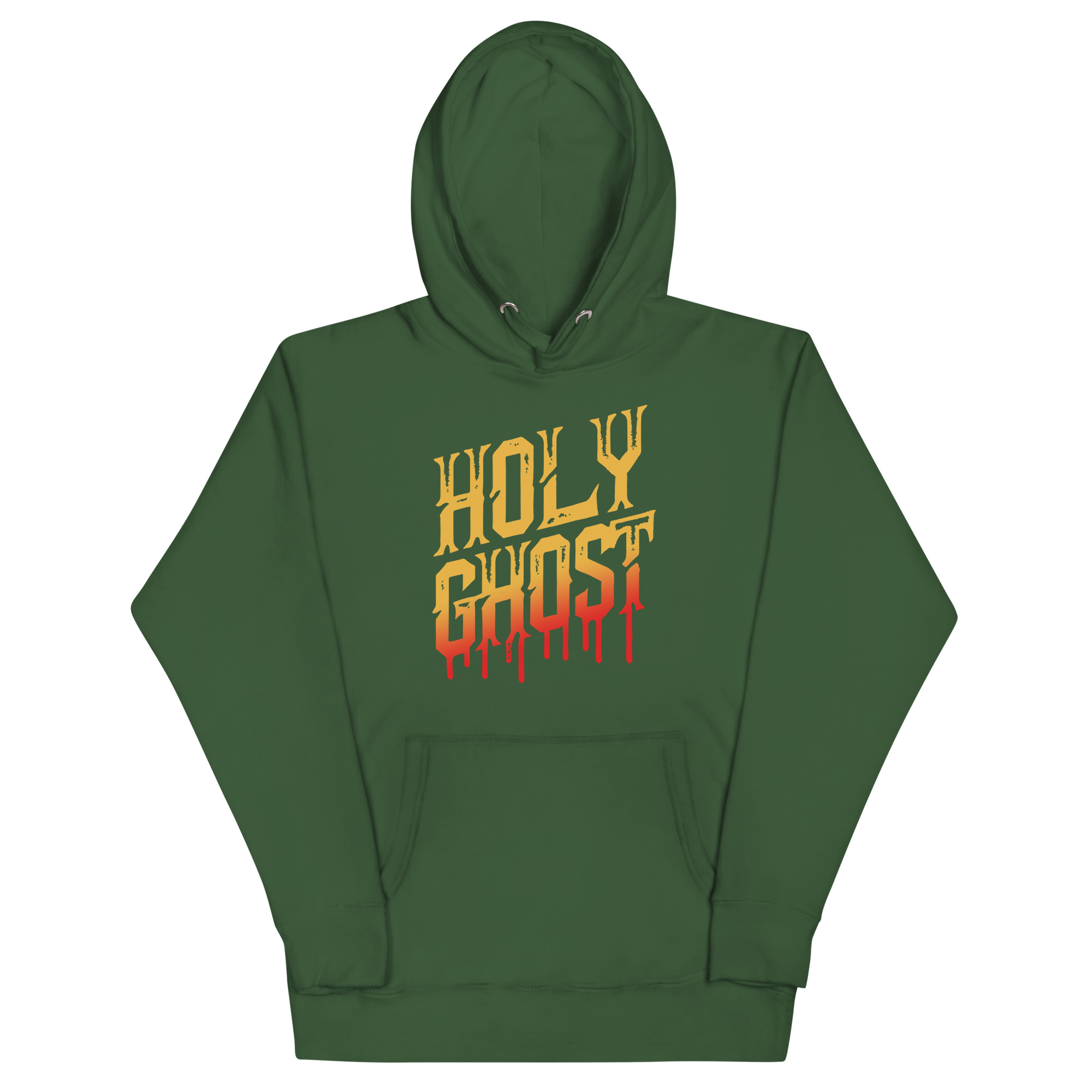 unisex-premium-hoodie-forest-green-front-67c5375764efe.jpg HOLY GHOST! - Image 1