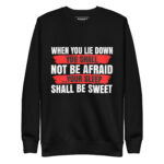 WHEN YOU LIE DOWN YOU SHALL NOT BE AFRAID …YOUR SLEEP SHALL BE SWEET - Image 2