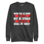 WHEN YOU LIE DOWN YOU SHALL NOT BE AFRAID …YOUR SLEEP SHALL BE SWEET - Image 3