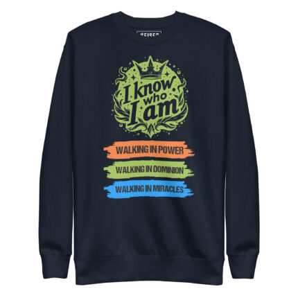 I KNOW WHO I AM WALKING IN POWER WALKING IN DOMINION WALKING IN MIRACLES