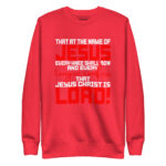 THAT AT THE NAME OF JESUS EVERY KNEE SHALL BOW AND EVERY TONGUE CONFESS THAT JESUS CHRIST IS LORD! - Image 7