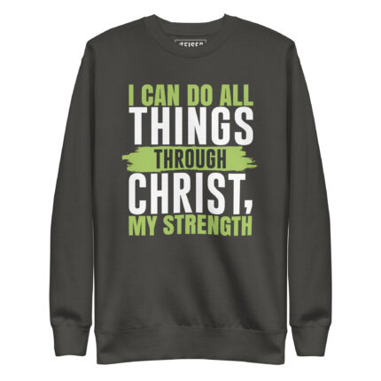 I CAN DO ALL THINGS THROUGH CHRIST MY STRENGTH