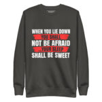 WHEN YOU LIE DOWN YOU SHALL NOT BE AFRAID …YOUR SLEEP SHALL BE SWEET - Image 5