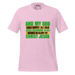 AND MY GOD SHALL SUPPLY ALL YOUR NEEDS ACCORDING TO HIS RICHES IN GLORY BY CHRIST JESUS - Image 10