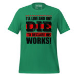 I’LL LIVE TO DECLARE HIS WORKS - Image 6