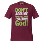 DONT ASSUME THE POSITION OF GOOD! - Image 4