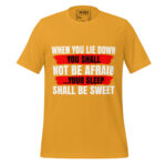 WHEN YOU LIE DOWN YOU SHALL NOT BE AFRAID …YOUR SLEEP SHALL BE SWEET - Image 9