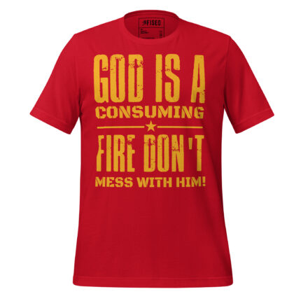 GOD IS A CONSUMING FIRE DON’T MESS WITH HIM!