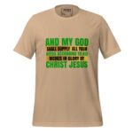 AND MY GOD SHALL SUPPLY ALL YOUR NEEDS ACCORDING TO HIS RICHES IN GLORY BY CHRIST JESUS - Image 11