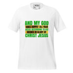 AND MY GOD SHALL SUPPLY ALL YOUR NEEDS ACCORDING TO HIS RICHES IN GLORY BY CHRIST JESUS - Image 12