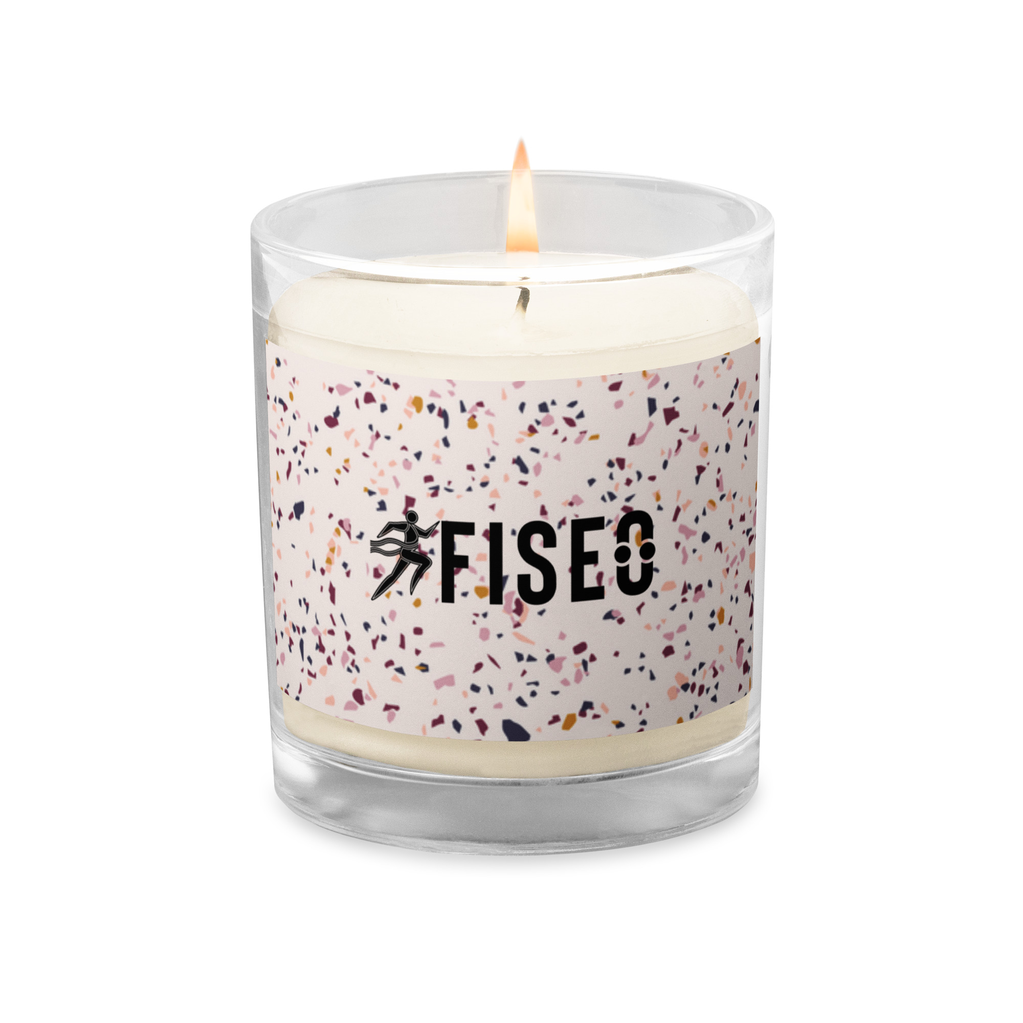 glass-jar-soy-wax-candle-white-front-6811f9cda629e.jpg Fiseo Candle - Image 1