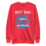 HEY TAKE NOTHING FROM A STRANGER YOU ACTUALLY DON'T NEED IT. - Image 7