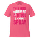 THIS GIRL IS ARMED WITH ATTITUDE AND A SPRAY - Image 7