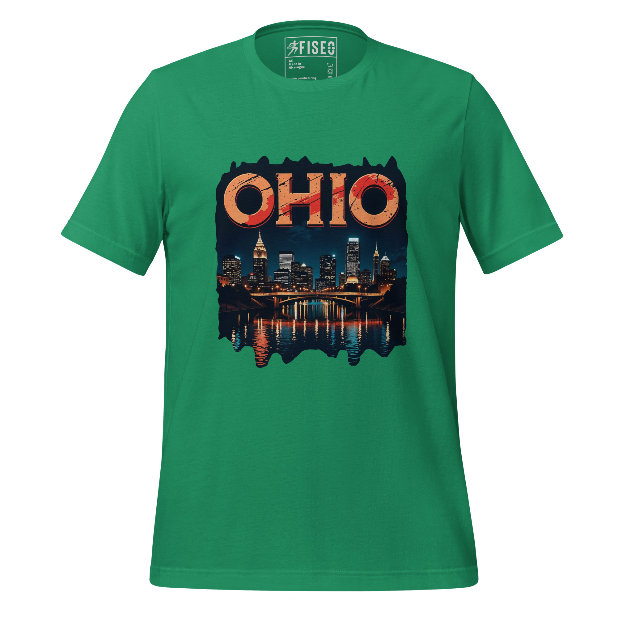 unisex-staple-t-shirt-kelly-front-6804a16318358.jpg OHIO - Image 1