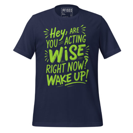 HEY, ARE YOU ACTING WISE RIGHT NOW!