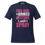 THIS GIRL IS ARMED WITH ATTITUDE AND A SPRAY - Image 3