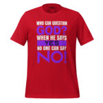 WHO CAN QUESTION GOD? WHEN HE SAYS YES NOBODY CAN SAY NO! - Image 4