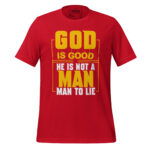 GOD IS NOT A MAN TO LIE