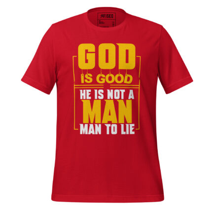 GOD IS NOT A MAN TO LIE