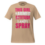 THIS GIRL IS ARMED WITH ATTITUDE AND A SPRAY - Image 11
