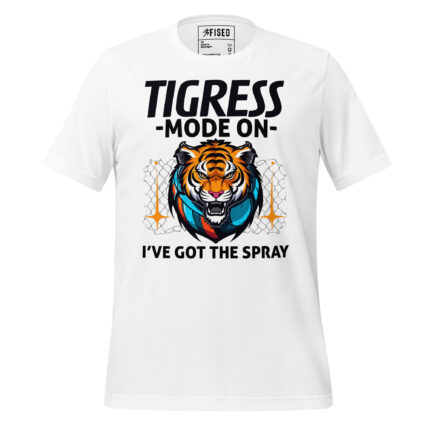 TIGRESS MODE ON I’VE GOT THE SPRAY