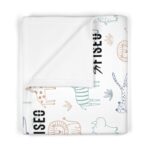 Fiseo Soft Fleece Animal Baby Blanket - Image 2