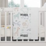 Fiseo Soft Fleece Animal Baby Blanket - Image 4