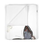 Butterfly Dreams Soft Fleece Baby Blanket - Image 2