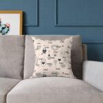Fiseo Modern Inspirational Square Poly Canvas Pillow - Image 3