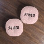 Fiseo Pink Floral Tufted Floor Pillow - Image 3