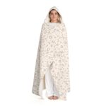 Cozy Leopard Print Sherpa Fleece Blanket - Image 3