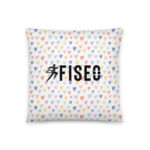 Fiseo Love Pattern Pillow