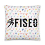 Fiseo Love Pattern Pillow - Image 6