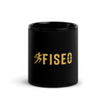Fiseo Black Glossy Mug