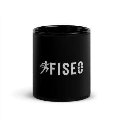 Fiseo Black Glossy Mug
