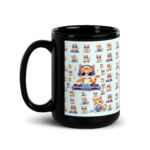 Pattern Glossy Mug - Image 4